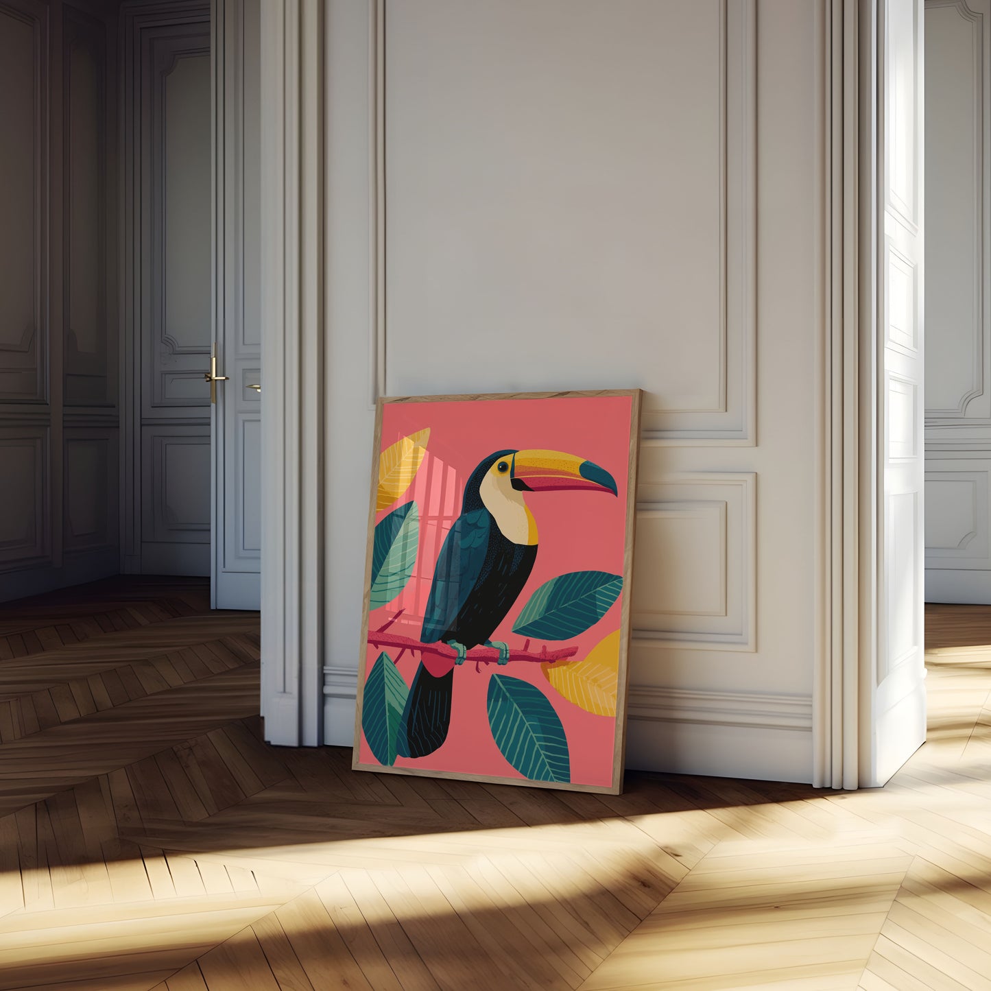 Colorful Toucan Bird Poster