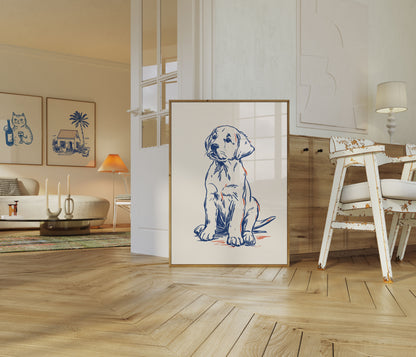 Loyal Companion Sketch Poster