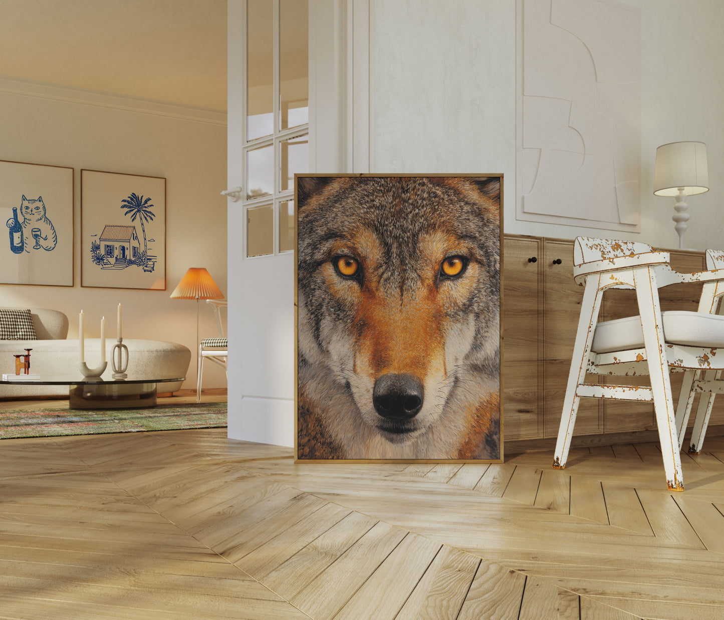 Wolf Face Golden Eyes Poster

Wolf Gezicht Gouden Ogen Poster