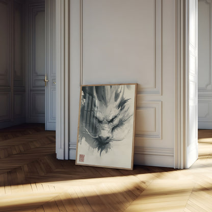 Ethereal Chinese Dragon Spirit Poster