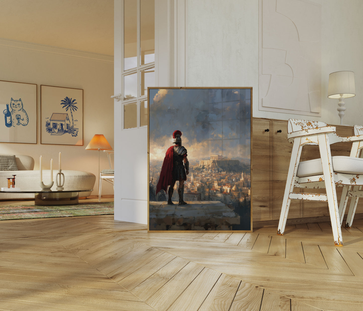 Póster de los Guardianes de la Antigua Atenas