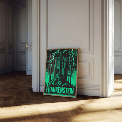 Plakat Zamek Frankenstein Pioruny