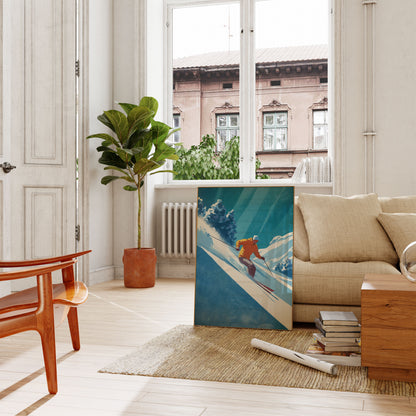 Alpine Ski Adventure Poster