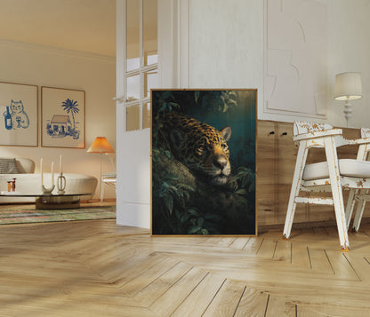 Jaguar in the Jungle Poster