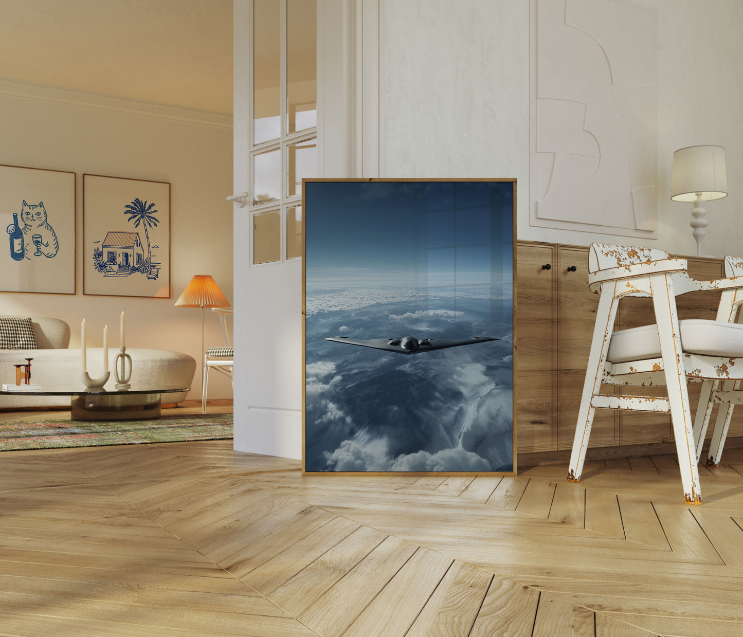 Silent Sky Guardian Bomber Poster