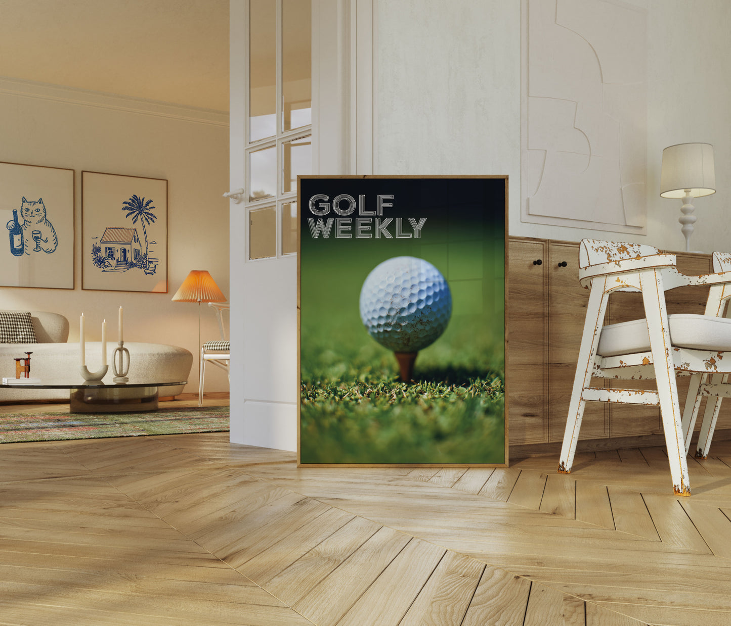 Pôster Clássico da Golf Weekly