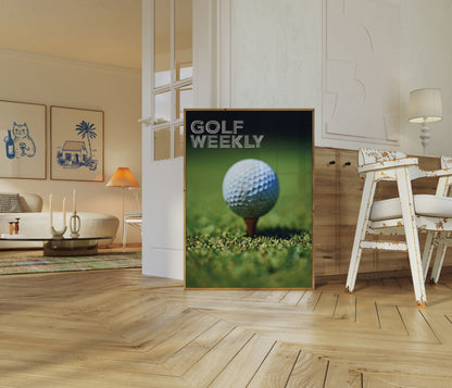 Pôster Clássico da Golf Weekly
