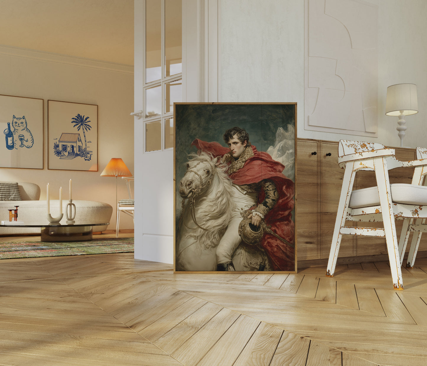 Napoleon Majestic Stallion Poster