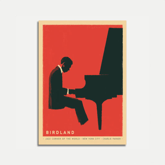 Charlie Parker Jazz Corner Poster