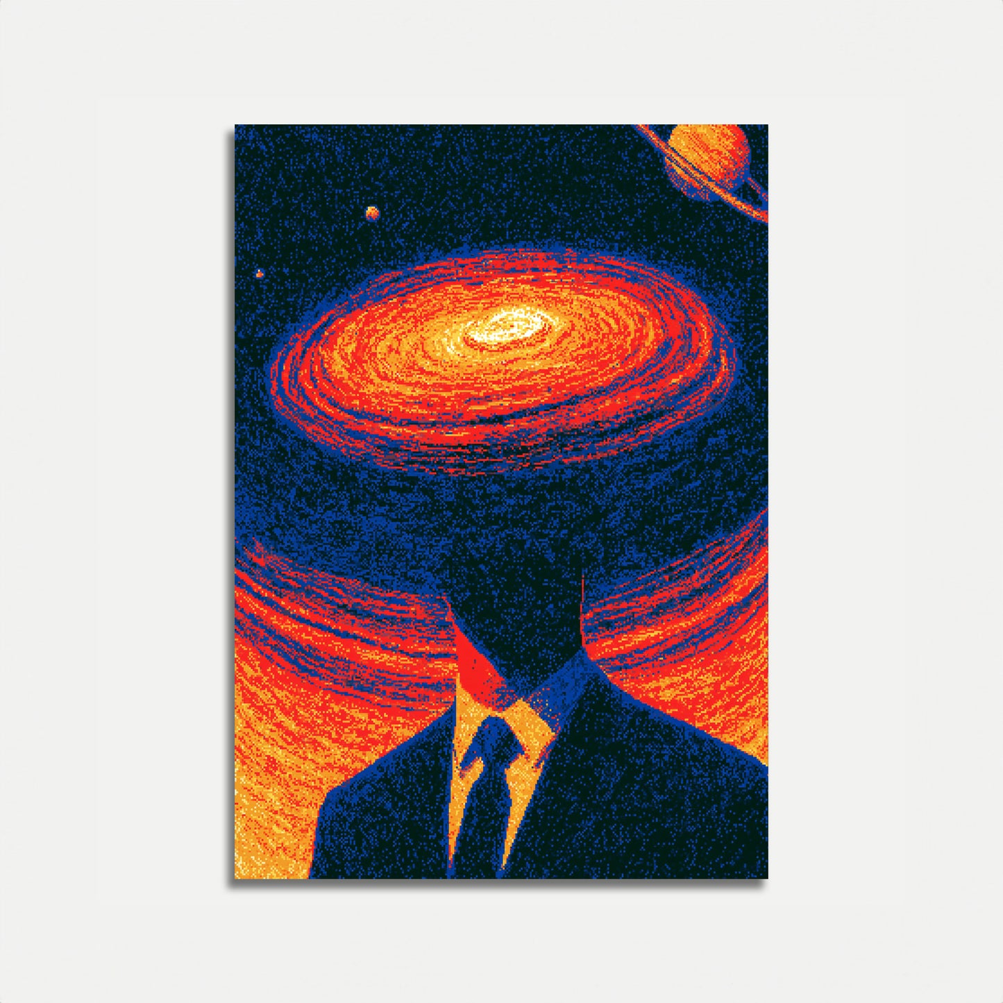 Kosmische Galaxy Spiraal Poster