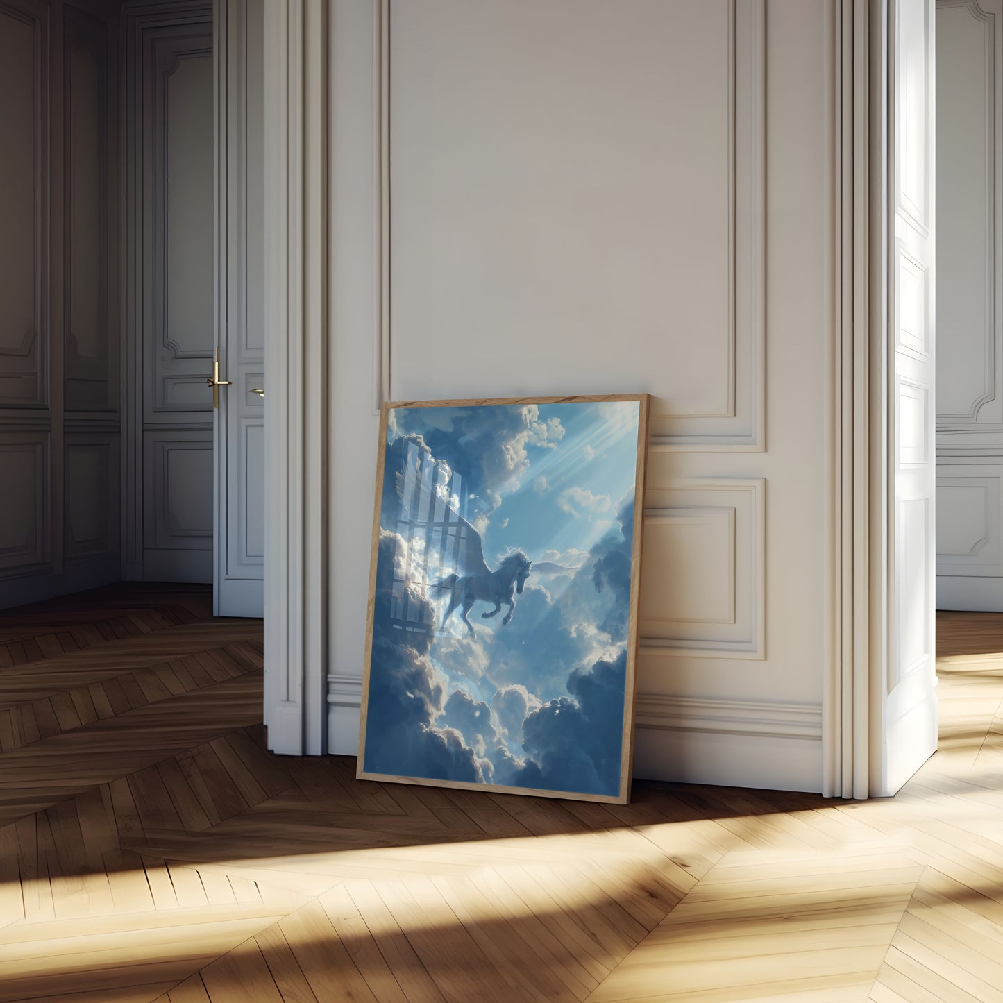 Celestial Pegasus Sky Poster