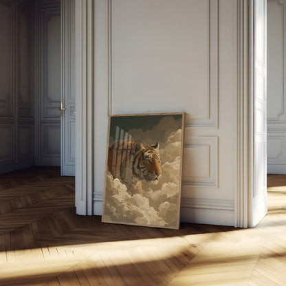 Majestic Tiger Clouds Poster