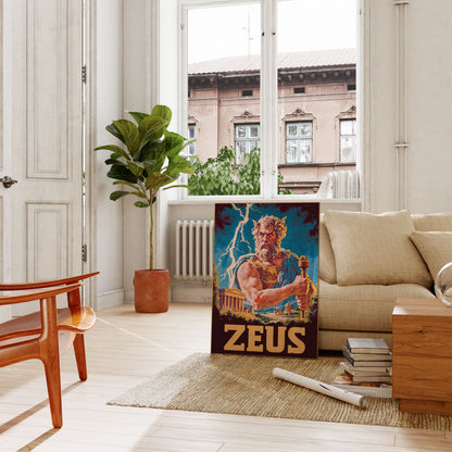 Zeus King of Gods Poster
