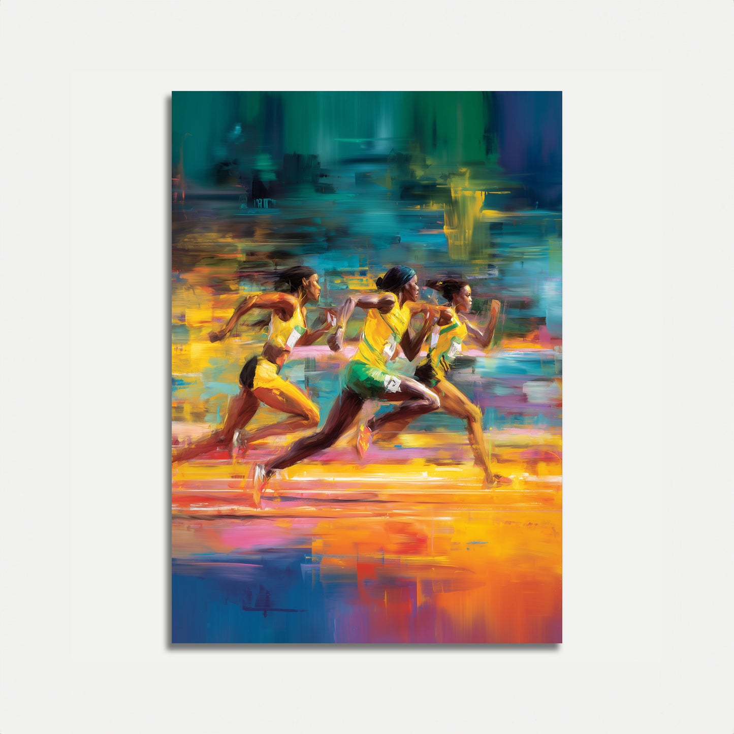 Vibrant Sprint Champions Poster