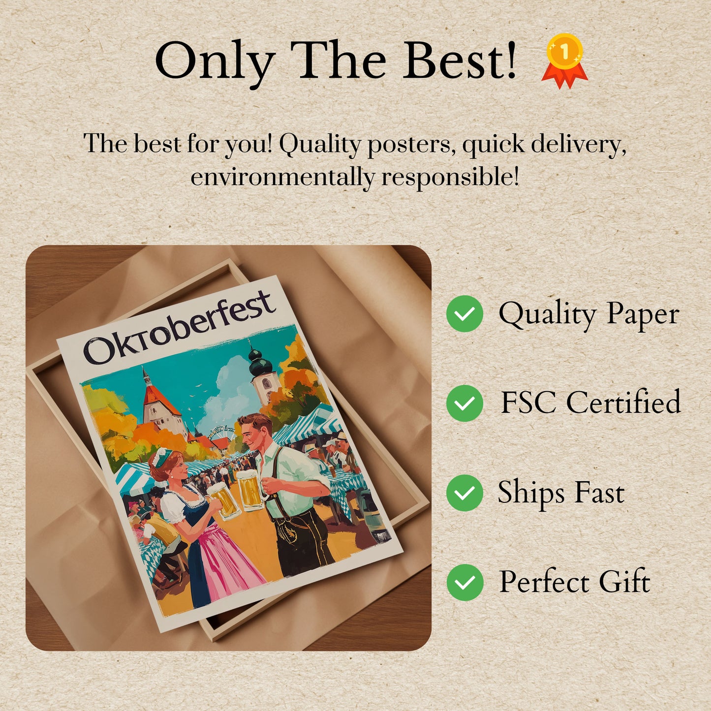 Bavaria Oktoberfest Beer Festival Poster