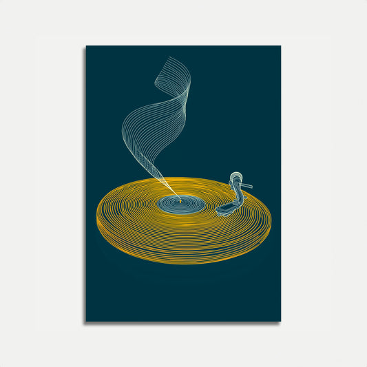 Spinning Sounds Music Poster