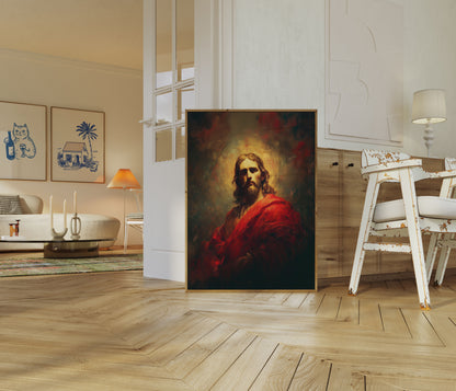 Divine Radiance Christian Poster