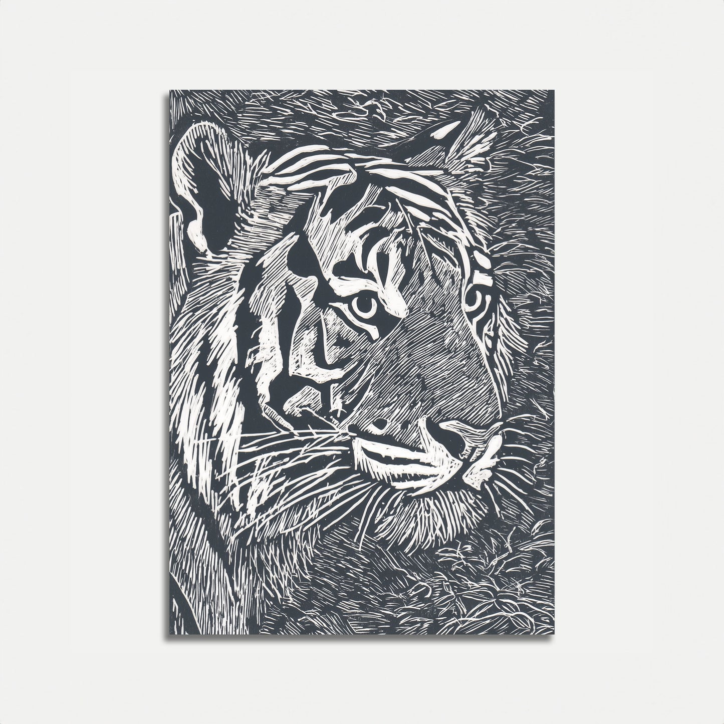 Wild Intensity Tiger Poster