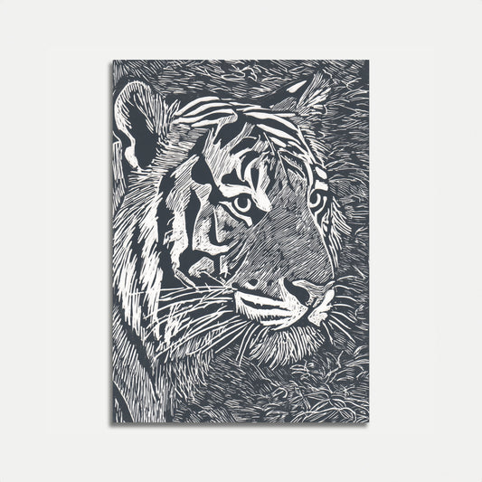 Wild Intensity Tiger Poster