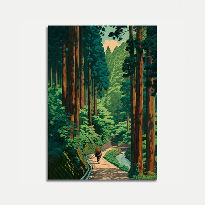 Poster del Sentiero Incantevole nel Bosco