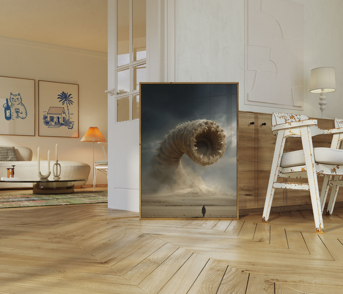 Desert Sandworm Epic Poster