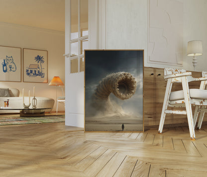 Desert Sandworm Epic Poster