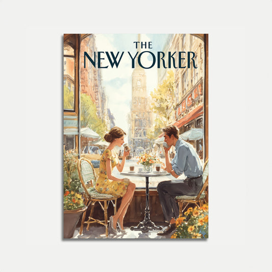 New York City Cafe Romance Poster
