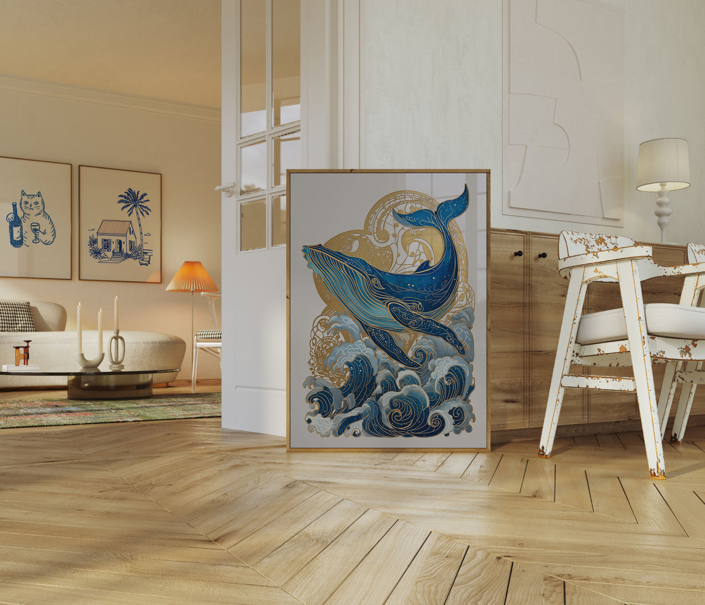 Géants de l'Océan Céleste - Affiche