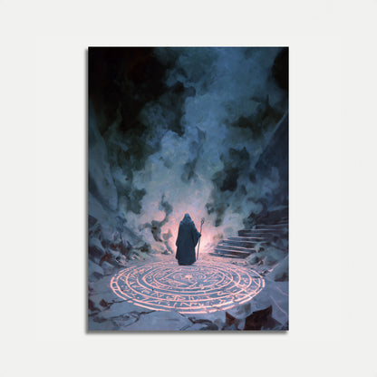 Sorcerer's Mystical Circle Poster