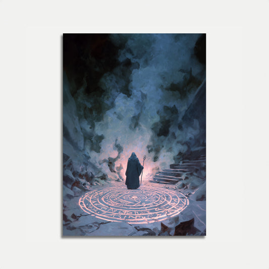 Sorcerer's Mystical Circle Poster