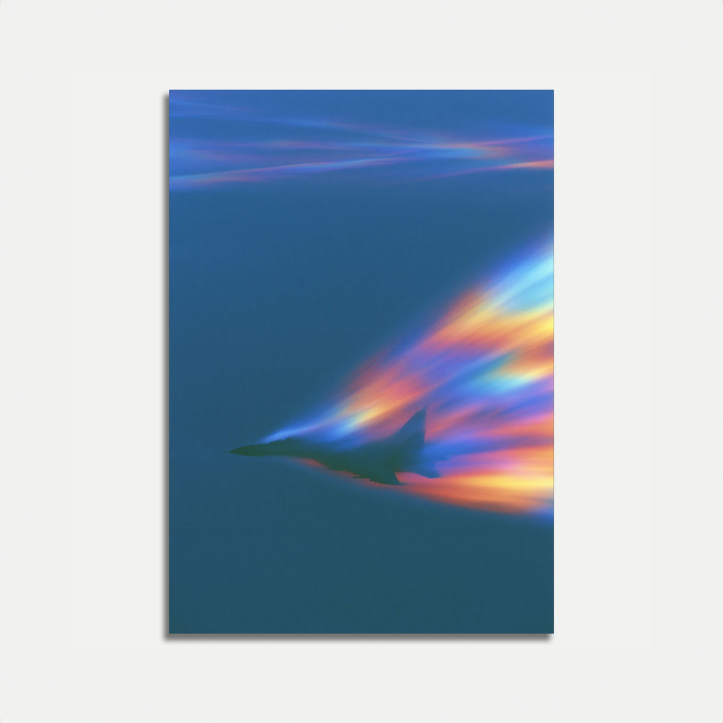 Supersonic Jet Fighter Poster