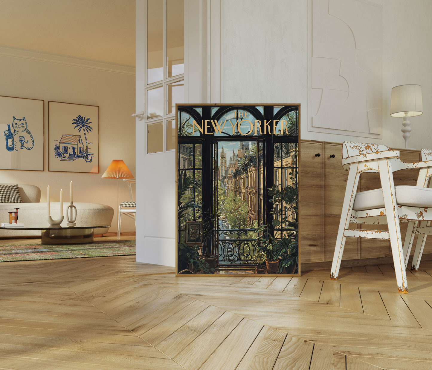 New York City Urban Vista Poster