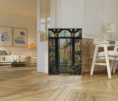 New York City Urban Vista Poster