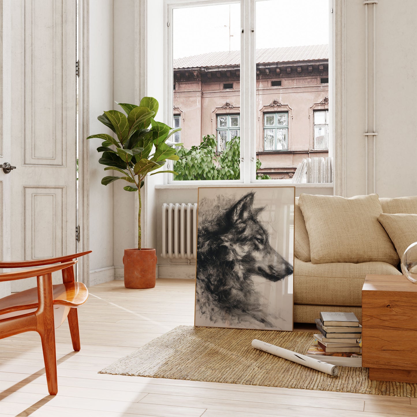 Wild Spirit Wolf Poster