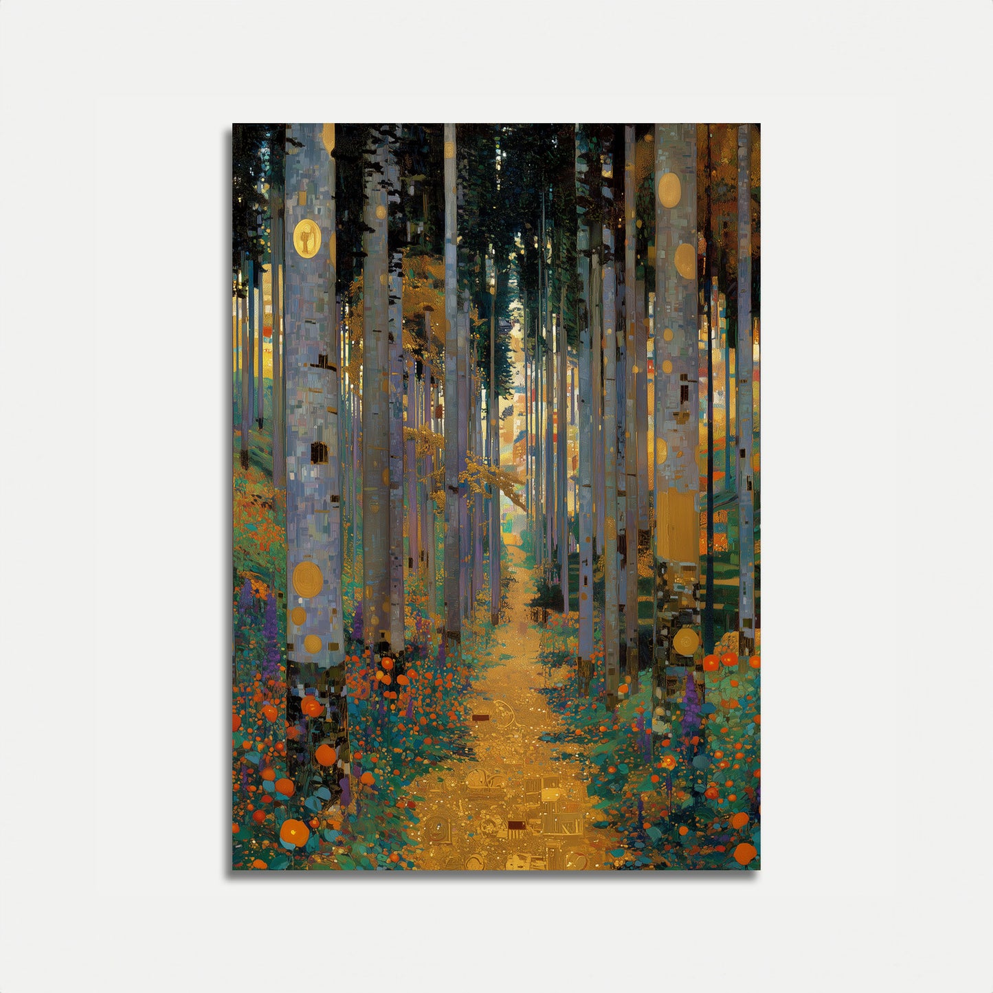 Urban Forest Canyon Poster
