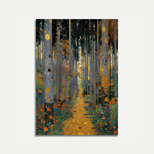 Urban Forest Canyon Poster