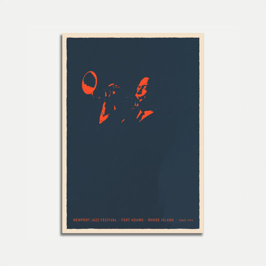 Newport Jazz Festival Vintageplakat