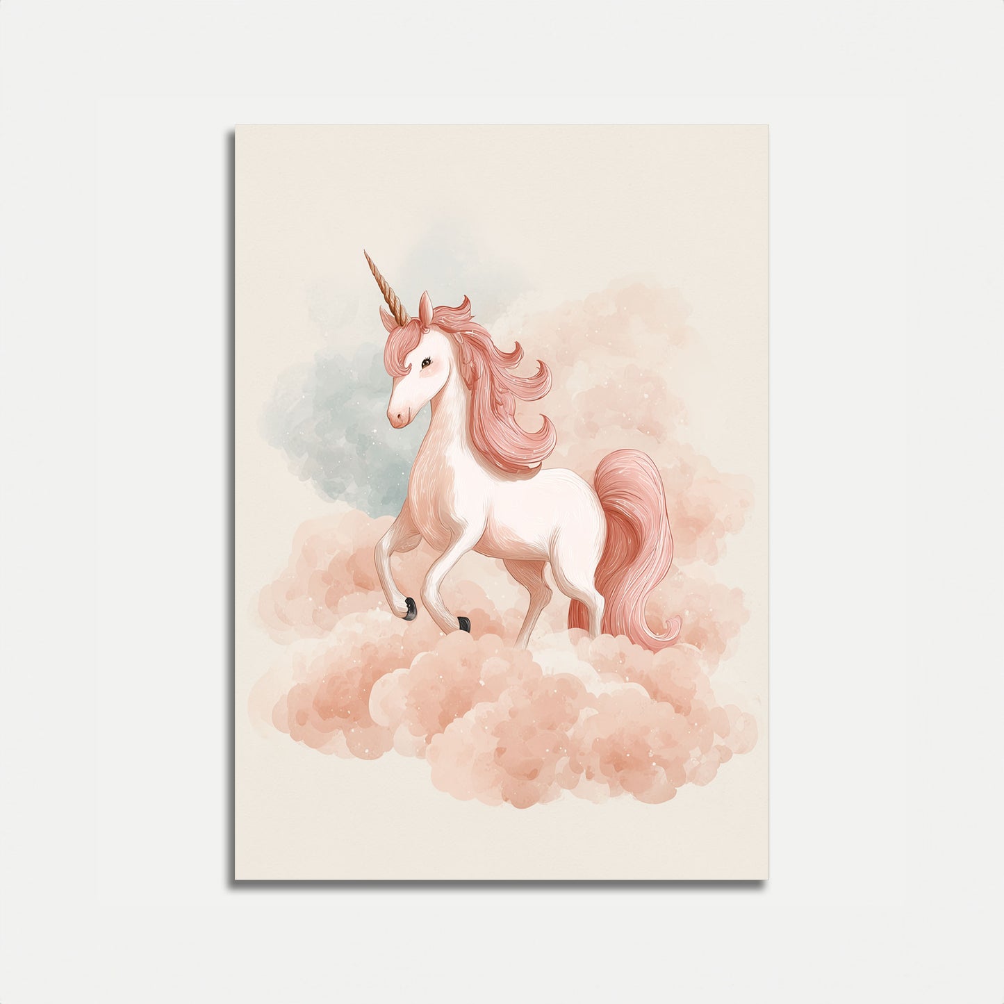 Magical Pink Unicorn Poster