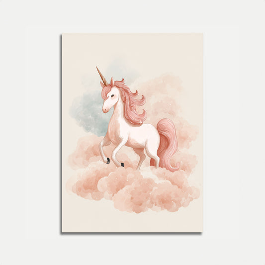 Magical Pink Unicorn Poster