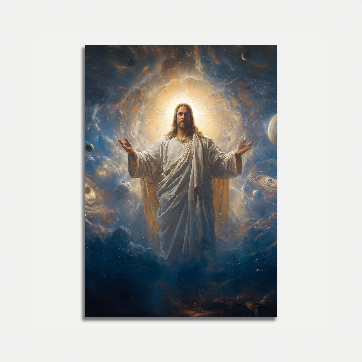 Divine Cosmic Glory Poster