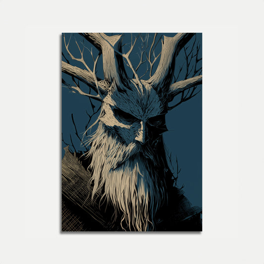 Ancient Tree Spirit Viking Poster