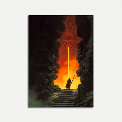 Krieger dem Inferno gegenüber Plakat