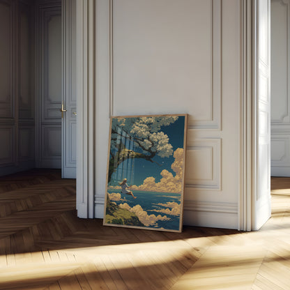 Dreaming Above the Clouds Poster