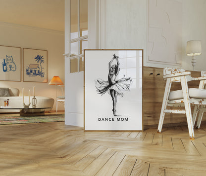 Elegant Ballet Dance Poster
