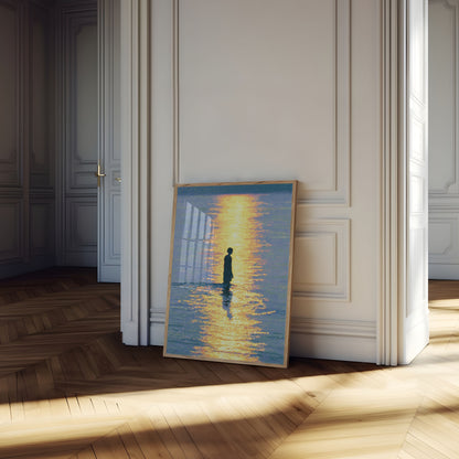 Solitude by the Golden Waters Poster