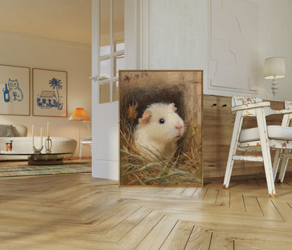 Póster del refugio de cobayas esponjosas