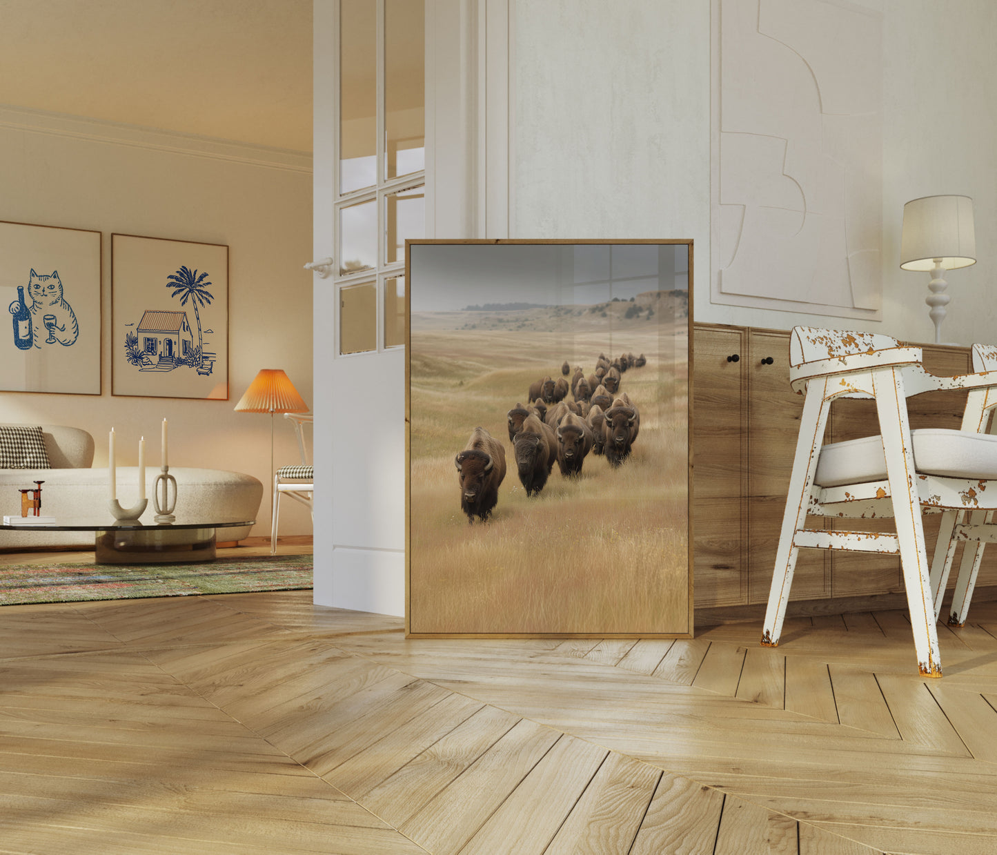 Poster della Wilderness del Bisonte Americano