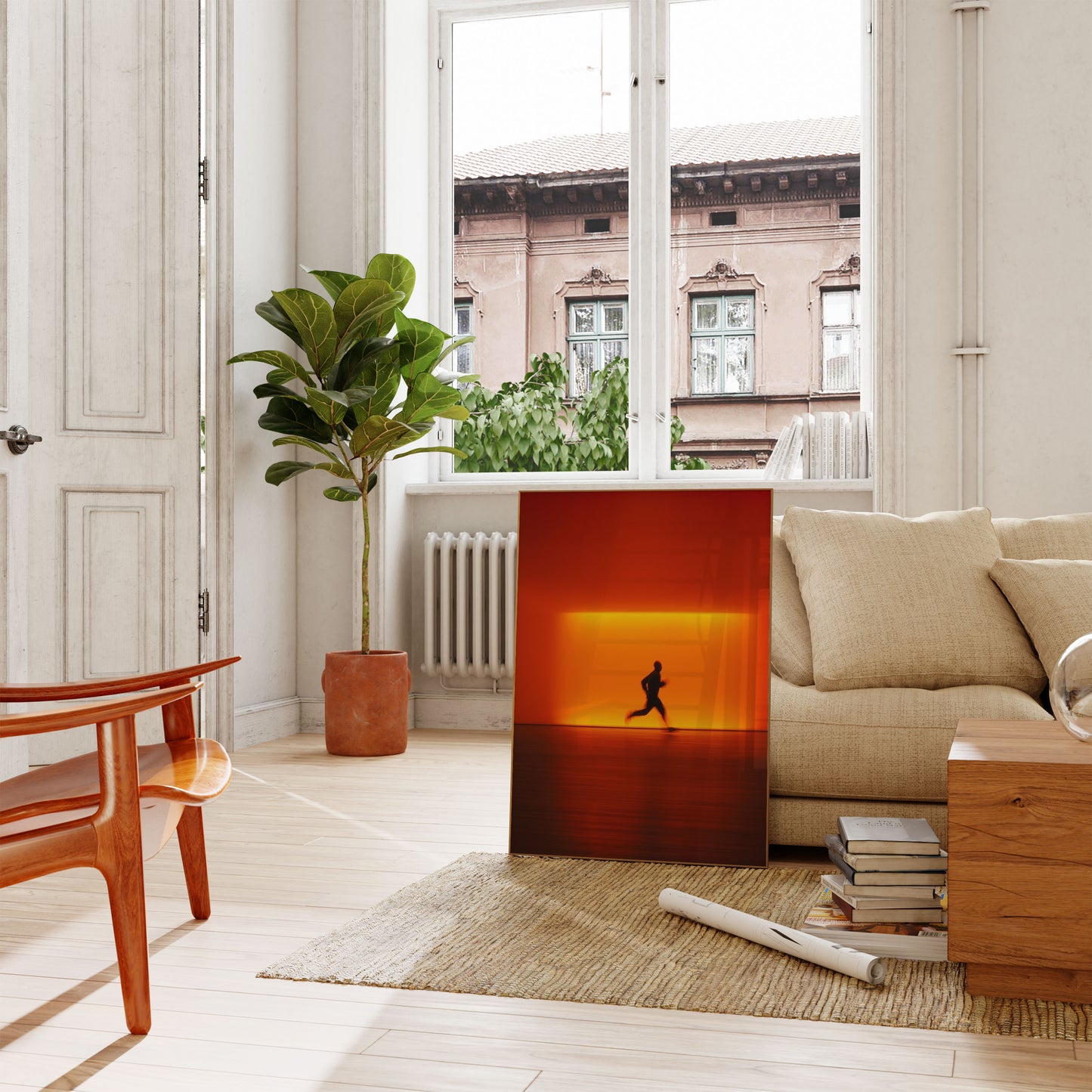 Sunset Runner Motion Poster