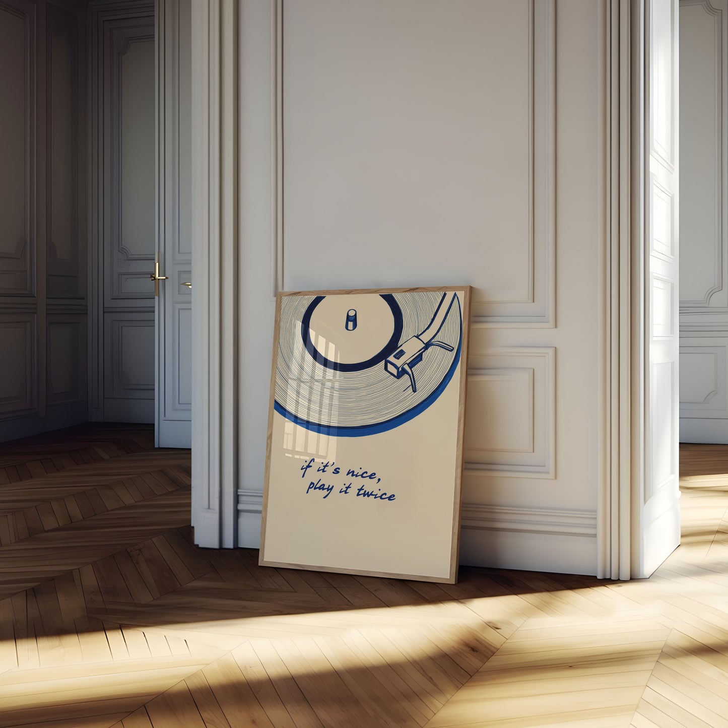 Vintage Vinyl Music Lover Poster