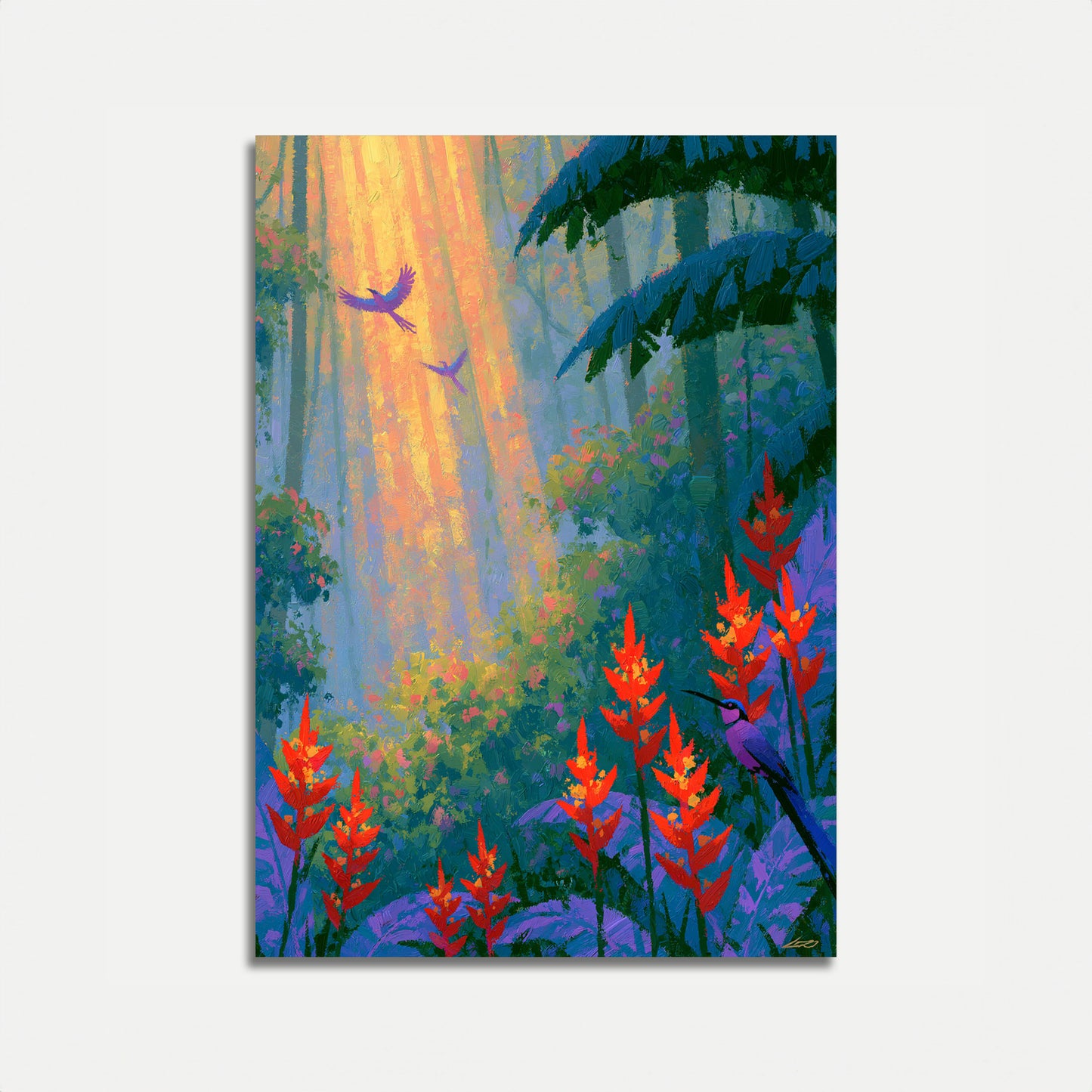 Bergbos Wildlife Poster